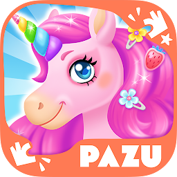 图标图片“My Unicorn dress up for kids”