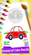 screenshot of Cars Coloring & Drawing Book