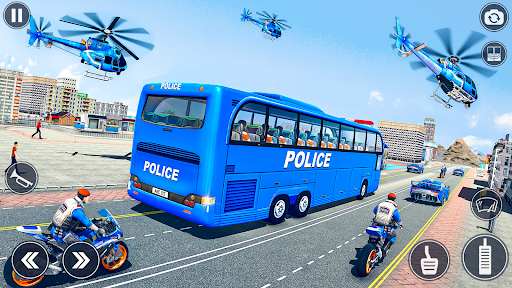 Police Bus Simulator Bus Games apkpoly screenshots 19