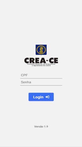 Android application CREA-CE Fiscalização screenshort