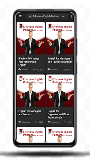 Effortless English Podcast Screen 3