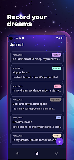 Android application Dream Dictionary-Dream Reading screenshort