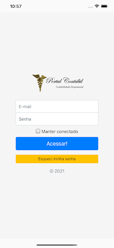 Android application Portal Contábil Biguaçu screenshort