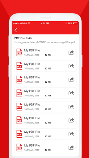 PDF Compressor | Offline Screenshot 4 - AppWisp.com