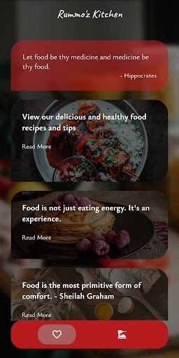 Android application Rummo'z Kitchen screenshort