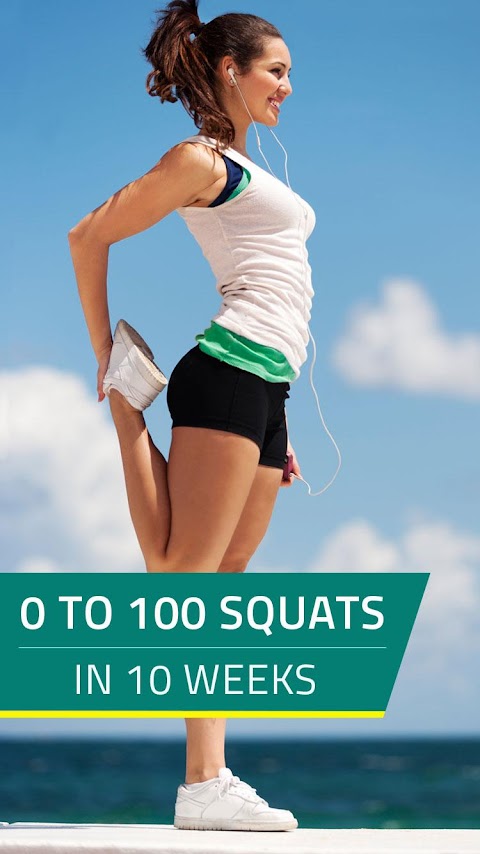 100 Squats: 0 to 100 squatsのおすすめ画像1