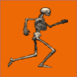 Skeleton Zombie Jump Game icon