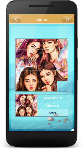 Blackpink Slide Puzzle Game
