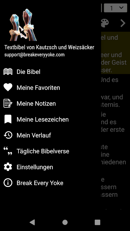 Textbibel Kautzsch Weizsäcker - 2.11 - (Android)