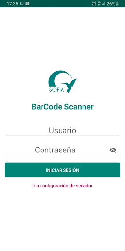 Android application BarCode Scanner - Rendimiento screenshort