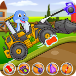 Cover Image of Download Build Dino Construction Trucks  APK