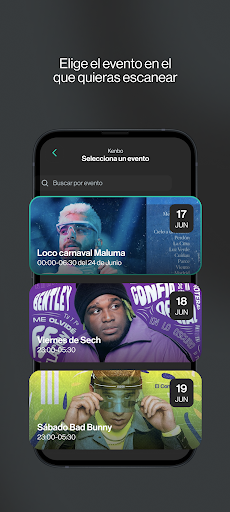 NYXELL - Check-in Screen 2