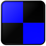 Piano Tiles Black and Blue icon