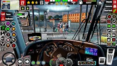 City Coach Bus Driving Sim 3D - Screenshot 4