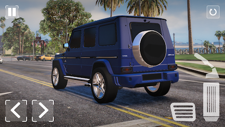 SUV Mers G63 AMG Car Simulator