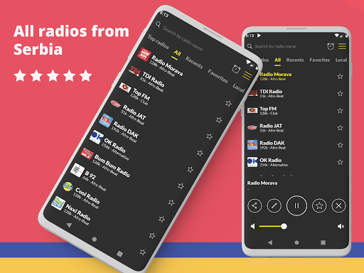Android application Radio Serbia: FM Online screenshort