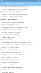 Screenshot 23 Proverbios en Audio Español android