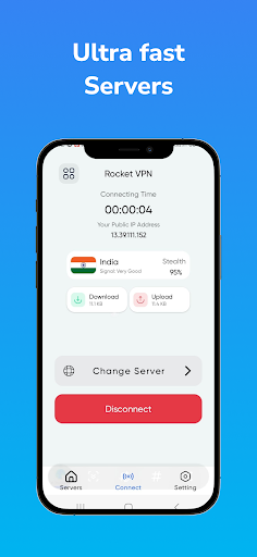 Android application Planet Proxy - fastest VPN screenshort