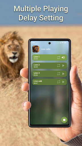 Lion Hunting Calls Screen 2