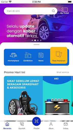 Android application Auto360 screenshort