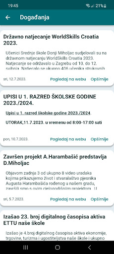 Srednja škola Donji Miholjac Screen 3