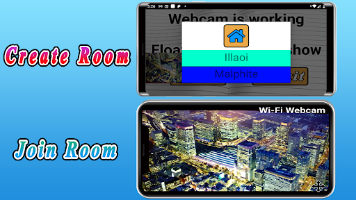 Android application Wi-Fi Webcam screenshort