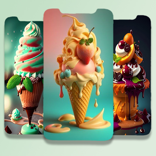 Aesthetic Ice Cream Wallpapers logo