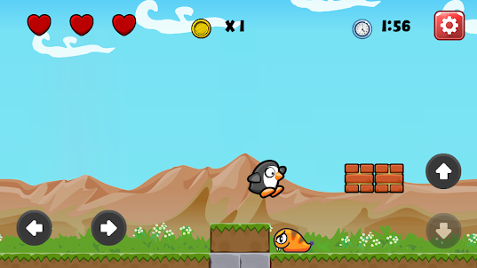 Penguin Adventure Game