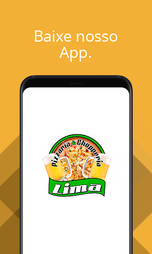 Android application Pizzaria e Chopperia Lima screenshort