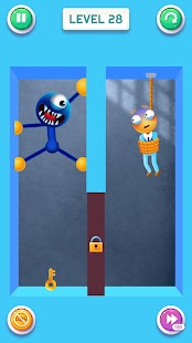 Blue Monster: Stretch Game Screenshot