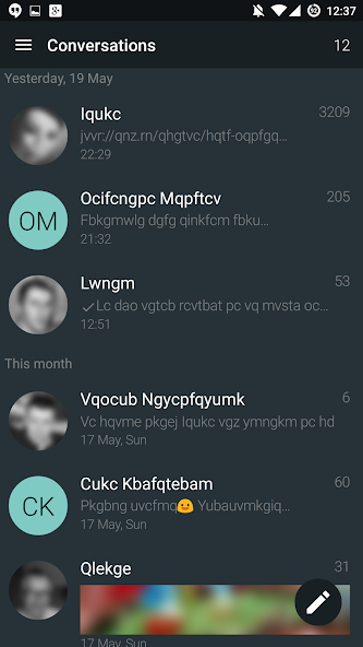 YAATA - SMS/MMS messaging 1.47.3.22611 APK + Мод (Unlimited money) за Android