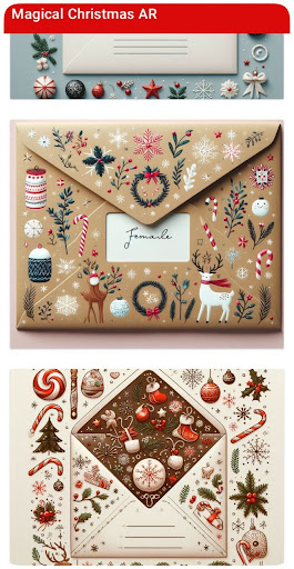 Christmas card AR Screen 3