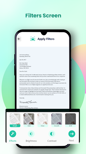 CamScan - PDF Converter App Screen 3