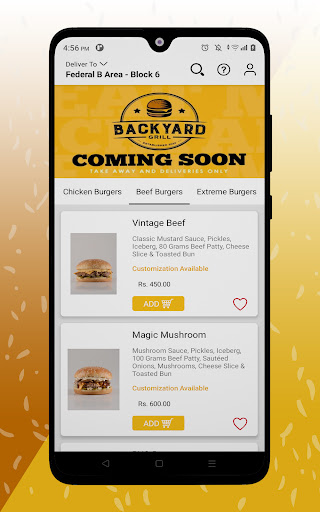 Backyard Grill Screen 3