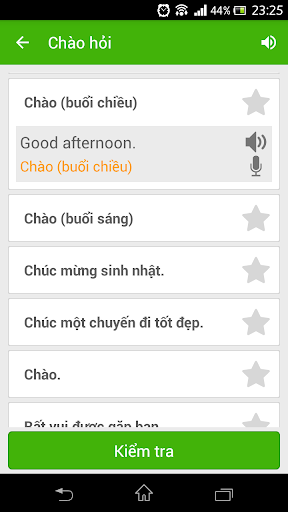 Học Tiếng Anh Giao Tiếp Screen 2
