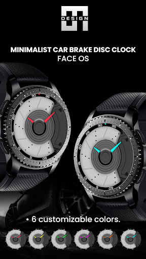 Cars Brake Disc Clock screenshot 3