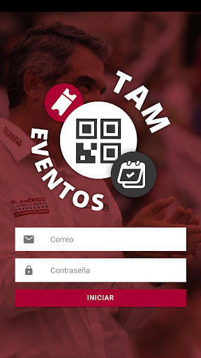 Android application Tam Eventos screenshort