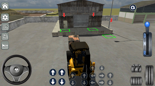 Bulldozer-Bagger-Simulator