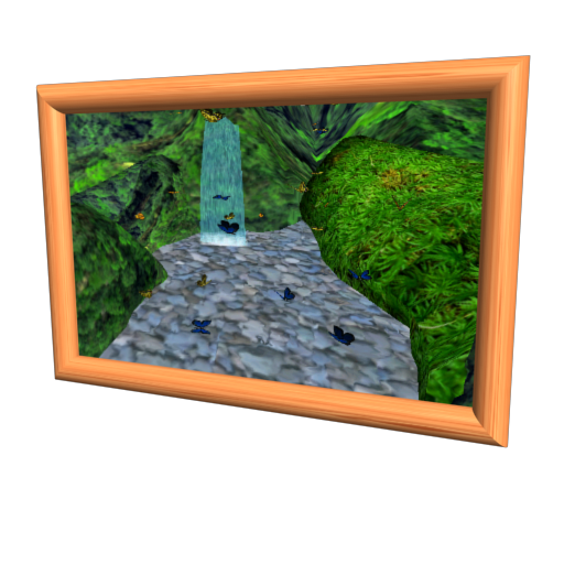 Waterfall Gallery 3D Wallpaper  Icon