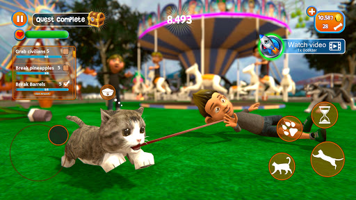 Virtual Puppy Simulator - Pet Dog Family Adventure  screenshots 4