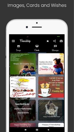 Android application Friendship Day Wishes screenshort