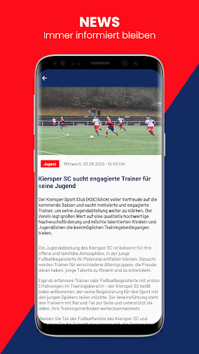 Kiersper Sport-Club e.V. Screen 2
