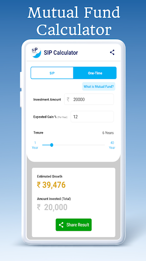 WhatsTool SIP Calculator Screen 2