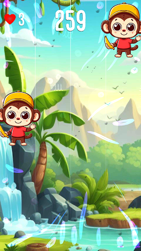 Jungle Monkey Playing Piano Screen 3