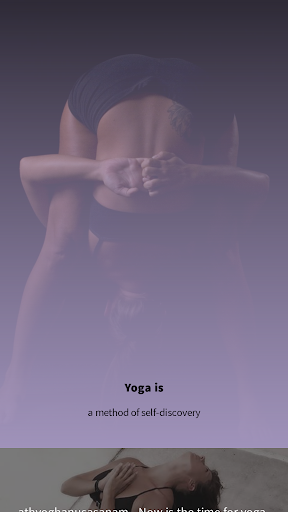 Android application Angelique Yoga screenshort