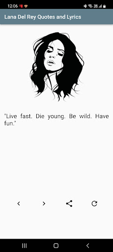 Lana Del Rey Quotes and Lyrics Screen 3