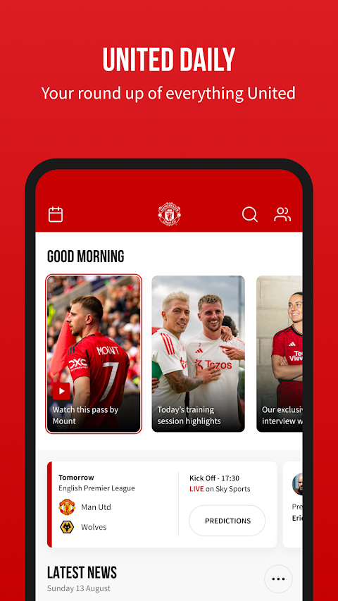 Manchester United Official Appのおすすめ画像4