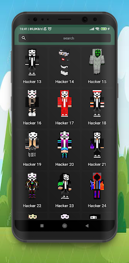 Hacker Skins for Minecraft Screen 3