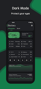 Battery manager and monitor Screenshot