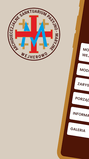 Android application Modlitewnik Pielgrzyma screenshort